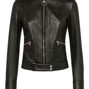 Women's Black Leather Jacket