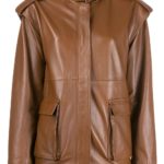 Women's Brown Lambskin Coat