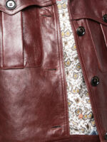 Women's Brown Leather jacket - Image 4