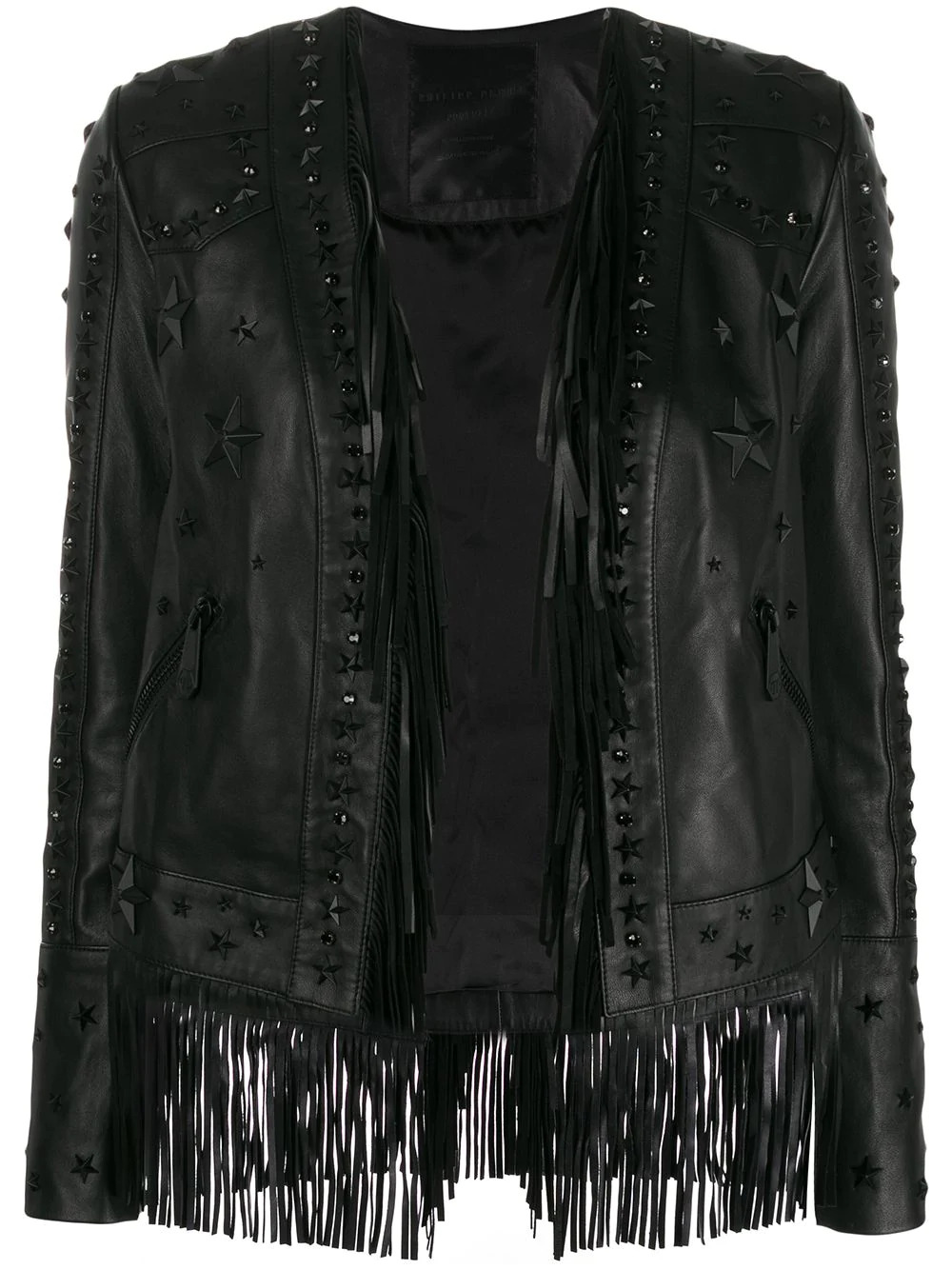 womens-fringe-leather-jacket (4) Women's Fringe Leather Jacket - Image 1