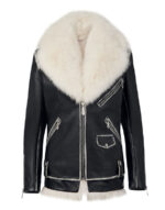 Women's Fur Leather Jacket