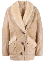 Women's Shearling Lined Leather Jacket