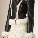 Women's Slim Fit Macrame Lace Trench Coat