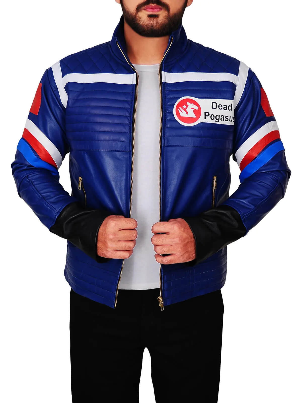 Funky Gamer Leather Jacket (1) Funky Gamer Leather Jacket
