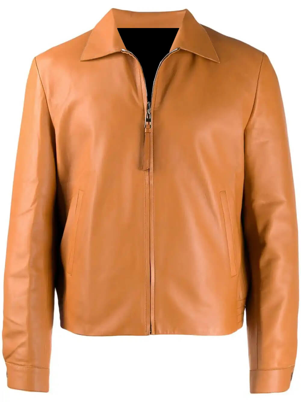Men's Camel Brown Leather Jacket (9) Men's Camel Brown Leather Jacket