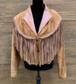 Women's-Western-Style-Fringe-Suede-Leather-Jacket