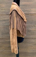 Women's-Western-Style-Fringe-Suede-Leather-Jacket