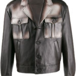 Men's Brown Flap Pocket Leather Jacket