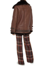 Women's Adele Belted Shearling Jacket - Image 3