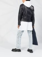Black Women's Leather Jacket - Image 6