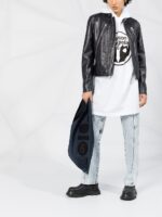 Black Women's Leather Jacket - Image 2
