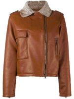 Women's Brown Lambskin Vinzenza Jacket