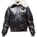 Women's Durham Shearling Lined Leather Aviator Jacket