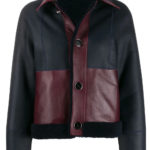 Women's Two Tone Leather Jacket