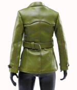 The Wolverine Viper Leather Coat Back
