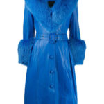 Woman's Foxy Long Belted Coat