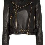 Women's Classic Black Biker Jacket