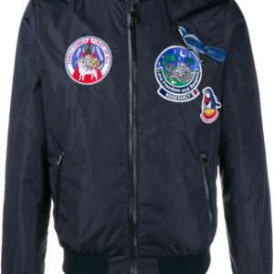 Navy Blue Doncare Casino Baseball Varsity Jacket - Maker of Jacket