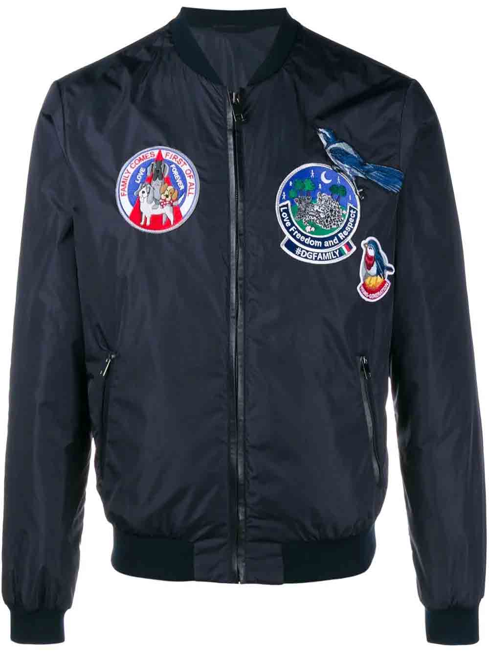 Badge Bomber Jacket