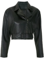 Black Perfecto Deli Leather Jacket