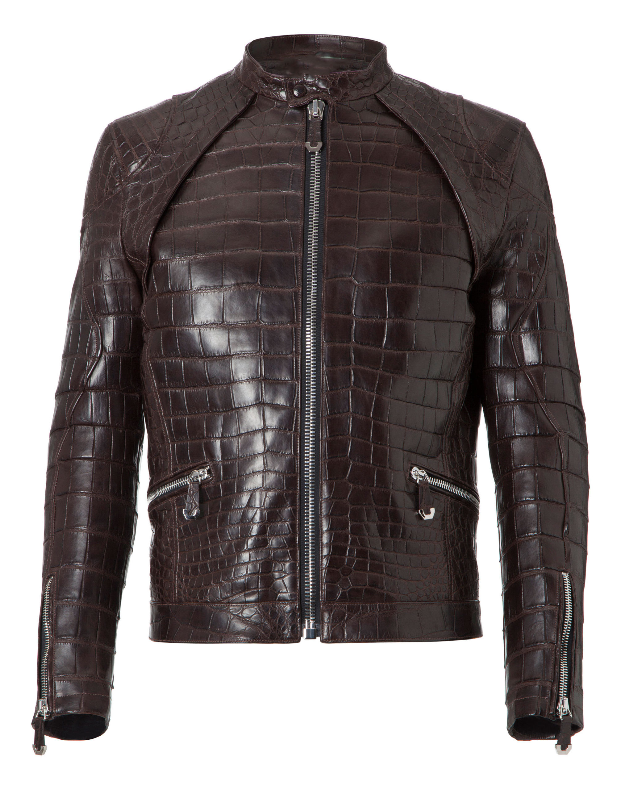 brown-leather-bomber-jeffrey-jacket (2) Brown Leather Bomber "Jeffrey" Jacket - Image 1
