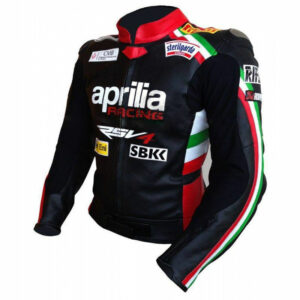 APRILIA MotorbikeMotorcycle Leather Jacket Mens Racing Biker Leather Jackets