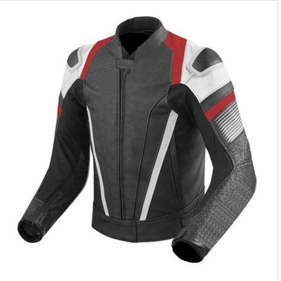 Black Style Motorcycle Racing Leather Riding Jacket Black Style Motorcycle Racing Leather Riding Jacket