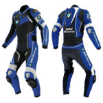 Bmw Motorcycle Leather Racing Track Suit Armour Protective Jacket Trouser Suit