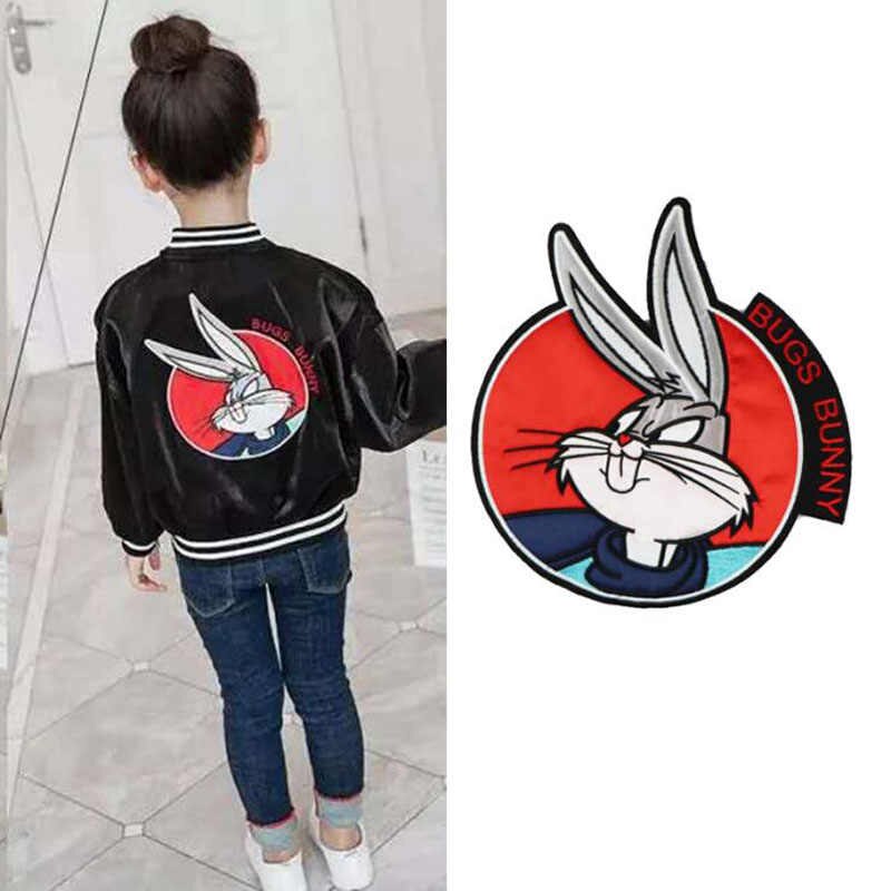 Bugs Bunny Rabbit Patch Embroidered Applique Fashion Clothing Decoration Sew On Patch DIY Accessories bugs-bunny-rabbit-patch-embroidered-applique-fashion-clothing-decoration-sew-on-patch-diy-accessories