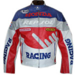 HONDA Motorbike Racing Leather Jacket