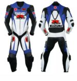 Suzuki GSXR Motorcycle Leather Suit Ce Approved