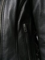 black-sheepskin-padded-biker-jacket