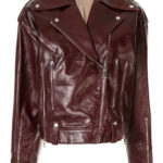 burgundy-red-leather-zipped-biker-jacket