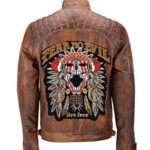 cafe-racer-brown-fear-no-evil-biker-leather-jacket
