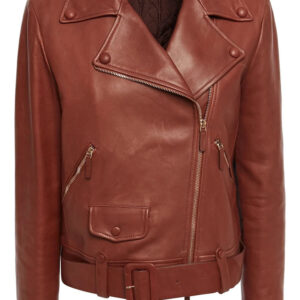 fringe-trim-leather-biker-jacket