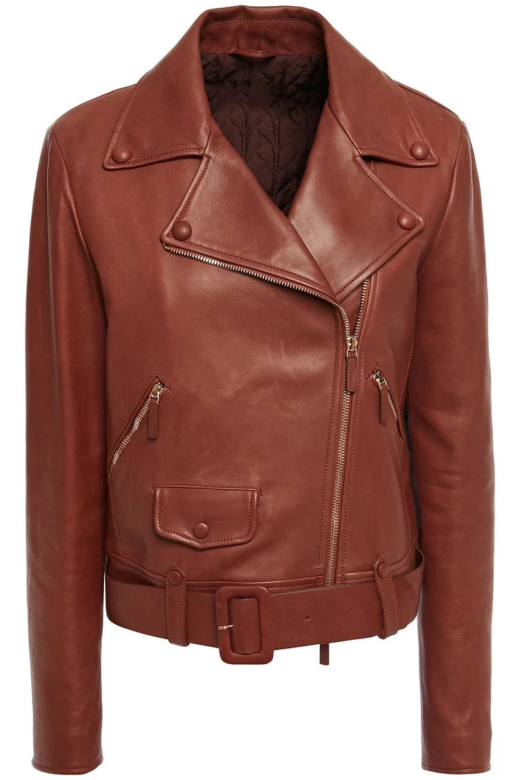 fringe-trim-leather-biker-jacket fringe-trim-leather-biker-jacket