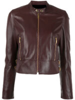maroon-cropped-leather-biker-jacket