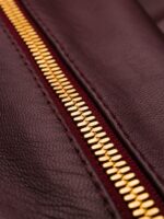 maroon-cropped-leather-biker-jacket