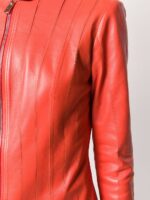 orange-stitched-panel-leather-jacket