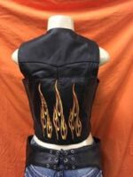 plain-side-vest-with-embroidery-flames