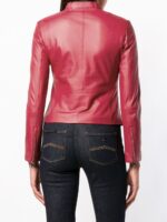 red-fitted-biker-leather-jacket