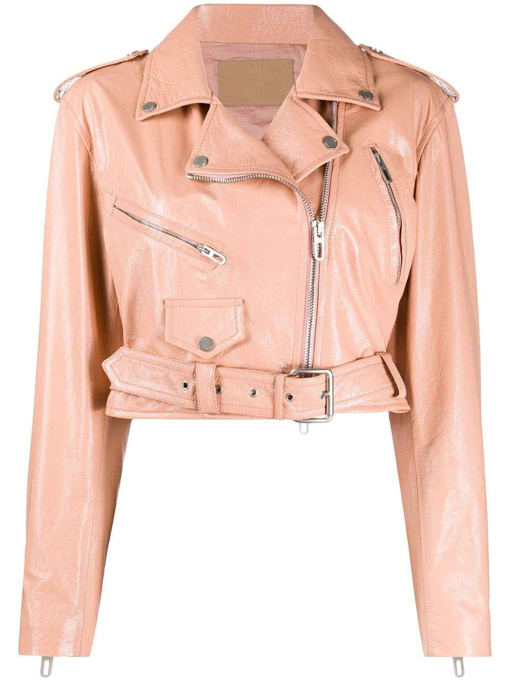 rose-pink-lambskin-cropped-belted-biker-jacket