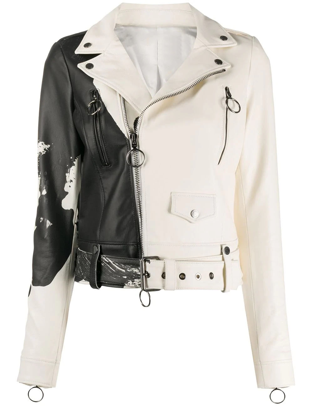 white-black-lambskin-painted-biker-jacket white-black-lambskin-painted-biker-jacket