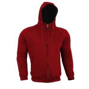 Red-Motorcycle-Hooded-Jacket-with-safety-pad