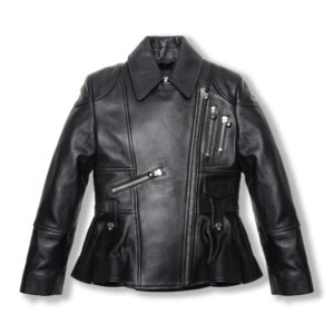 black-peplum-style-biker-leather-jacket