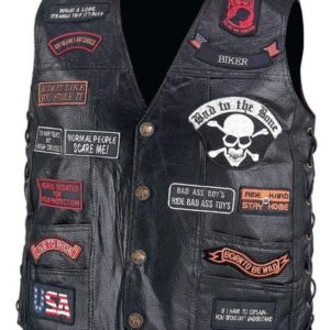 black-skull-eagle-buffalo-leather-23-biker-patches-diamond-plate