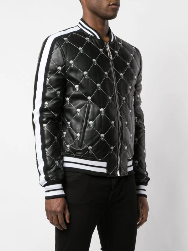 black-skull-quilted-leather-bomber-jacket