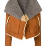 Brown Suede Lamb Fur