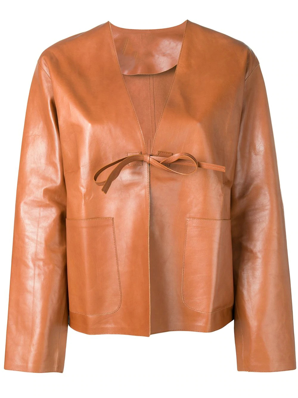 camel-brown-calf-leather-short-jacket camel-brown-calf-leather-short-jacket