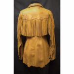 cognac-distress-fringed-bohemian-suede-leather-coat